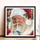Full Cross Stitch Santa Claus DIY Embroidery Cotton Thread Home Decor Pictures