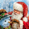 #A 5D DIY Diamond Painting Santa Claus Kits Full Round Drill Wall Decor Art Craf