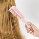 Detangling Hair Scalp Massage Comb Wet Curly Styling Hairbrush (Pink) Newly