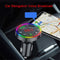Dual USB LED Display Car Bluetooth Transmitter Modulator Compatible 5.0 FM