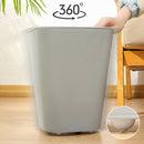 4pcs Wheel Castor Adhesive Casters Pulley Rollers for Storage Box Trash Can