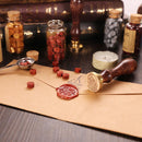 Retro Card Envelope Animal Plant Sealing Wax Stamp DIY Custom Supply (TH13)