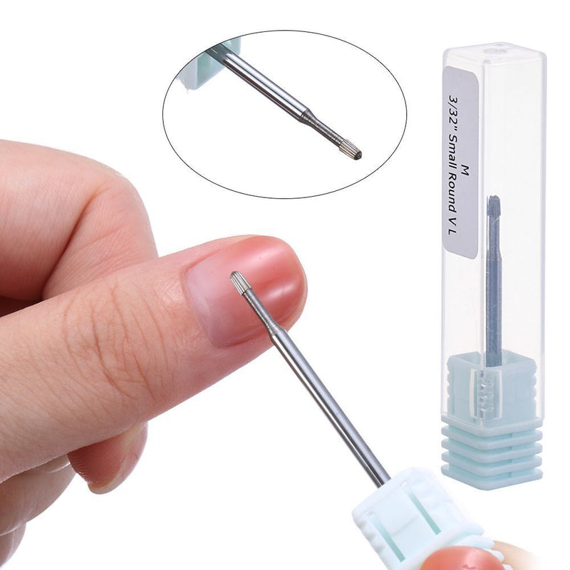 Drill Bit Nail Polishing Tungsten Steel Nail Drill Bits Cuticle Remove Drilling