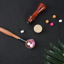 Letters Sealing Wax Stamp Lacquer Seal Wax for Scrapbooking (26 Happy Mail)