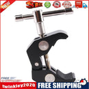 Crab Claw Clamp Tongs Pliers Clip Bracket fr Camera Tripod Monopod