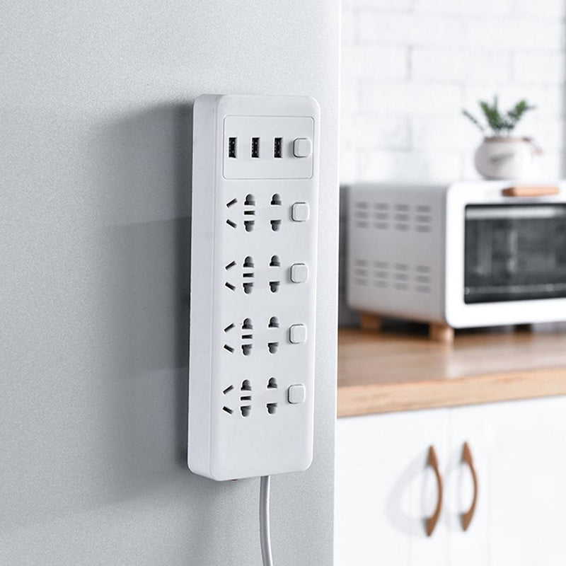 Multi-function Punch-free Socket Fixer Holder Wall-mounted Household Supply