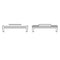 #A 2pcs 24mm Watch Band Adaptor Quick Release Strap Adapter for Huawei Watch F