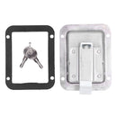 Toolbox Stainless Steel Handle Lock Paddle Door Latch Box Lock Cabinet Lock