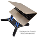 USB Fan laptop cooler cooling pad for pad Computer Folding Coller Fan Cooling