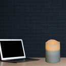 LED Solar Candle Flame Light Lawn Stakes Lamp Garden Decor (without plug)