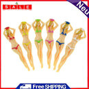6pcs Golf Tees Sexy Bikini Tees Women Plastic Outdoor Workout Golf Ball Holder
