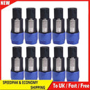 10x NL4FC Speaker Connectors 4 Pin Male Audio Cable Jack Ohm Plug Adapters