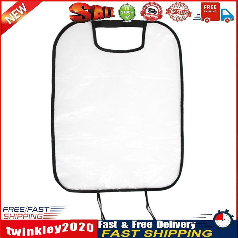 Car Seat Protector for Kids Baby Kick Mat Seat Back Cover Cushion (Black) Newly