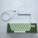 Mechanical Keyboard Data Cable Coiled Aviator Wire Type-C to USB Plug-in Cable