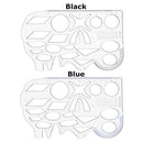 Function Drawing Tool Geometric Ruler Drawing Templates Math Measuring Stencil