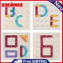 Soft Nail Geoboard with Cards Intellectual Children Party Board Games Supply