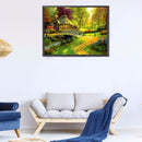 Oil Drawing By Numbers Deer Frameless 50x40cm DIY Landscape on Canvas Home Decor