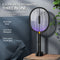 3 In 1 Electric Mosquito Swatter USB Rechargeable Mosquito Insect Racket Newly