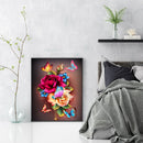 5D Diamond Painting Kit DIY flower Full Round Drill Crafts Home Art