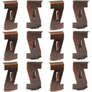 10X Heavy Duty Brick Hooks Hanger Clips Fastener Hook x Clip Metal 67mm Q9E6