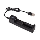 1 slot Battery USB Charger for Rechargeable Batteries Li-ion 18650 26650 14500