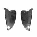2pcs Car Rearview Mirror Shell Side Wing Mirror Covers Trim Cap for Golf 7 14-19