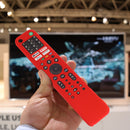 Silicone Cover for Sony RMF-TX520E RMF-TX520P TV Remote Control (Red)