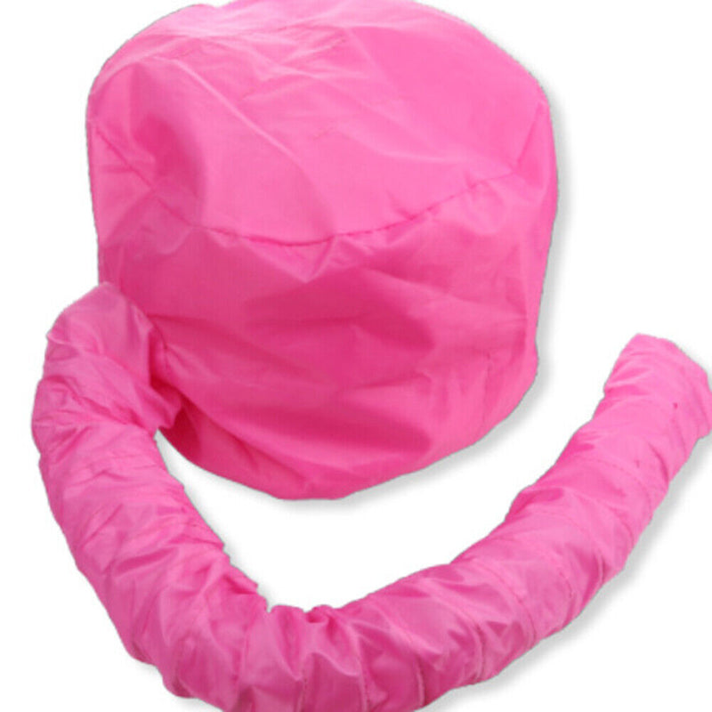 Hair Drying Cap Bonnet Hood Blow Dryer Attachment Hair Care Tools (Pink) Newly