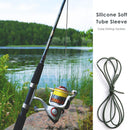 1m DIY Silicone Soft Rigs Tube Sleeve for Carp Fishing Tackles (Green)
