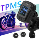 Waterproof Motorcycle TPMS External Sensor Tire Pressure Monitoring System Newly