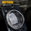 Front Fender LED Side Marker Lights Clear Lens for 07-18 Jeep Wrangler JK Sport