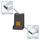 USB C Male to USB C Female Angled OTG Adapter USB 3.1 Type C to USB Type C
