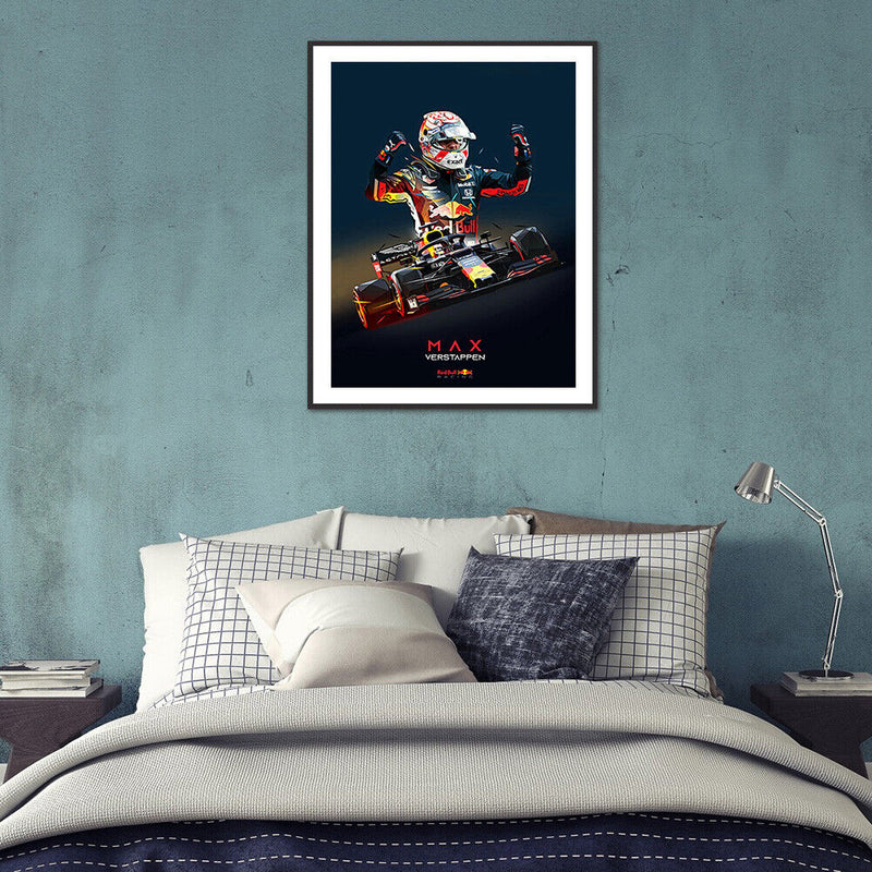 5D DIY Diamond Painting Kits Racer Full Round Drill Wall Decor Art Crafts