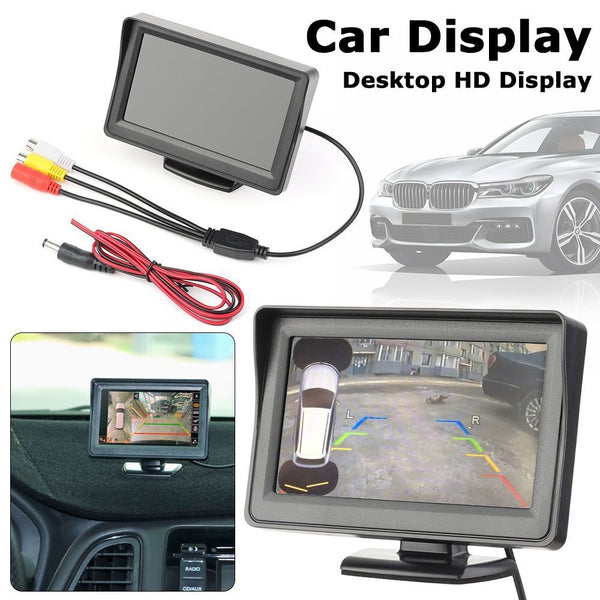 Desktop High-definition Display LCD Parking Backup Camera 4.3" Car Monitor