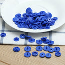 Akaddy 50pcs Push Button Clasp DIY Baby Clothing Push Button (Dark
