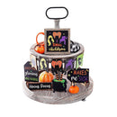 Halloween Party Supplies Festive Decorations Tiered Tray Decor Table Decoration
