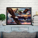 American Eagle DIY Diamond Painting Kits Full Round Drill Home Wall Decor