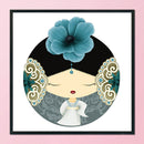 Twelve Beauties of Jinling Cross Stitch Kit 11CT Printed DIY Craft (RW0562)