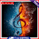 Full Cross Stitch 11CT Flame Note Counted Embroidery DIY Home Decoration Gifts