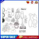 Drink Glass Fruit Embossing Paper Card Cutting Die DIY Seal Stamp (T1900TC)