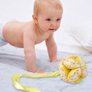 Infant Hand Catching Cloth Ball Crib Rattles Soft Bedside Rotating Plush Toys
