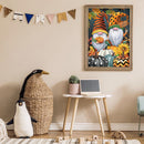 Full Embroidery Stamped Pumpkin Gnome DIY 11CT Cotton Thread Cross Stitch Kit