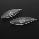 2pcs Plastic Tatting Shuttle Hand Tool for Lace Making DIY Craft(Clear) Newly