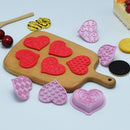 Baking & Pastry Tools Valentine's Day Cookie Embossing Molds Cookie Cutter