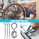 Multi-function Mountain Bicycle Spoke Wrench Tire Repair Tools Kit Set (B) Newly