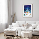 5D DIY Diamond Painting Full Square Drill Snowman Animal Wall Decor Rhinestone