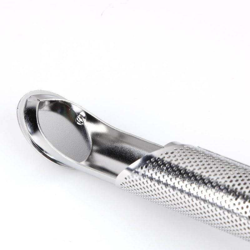 Stainless Steel Pipe Design Strainer Tea Infuser Touch Feel Good Tea Tool Newly