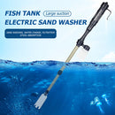 #A Electric Fish Tank Water Cleaner Pump 110-220V Water Change Gravel Cleaning T