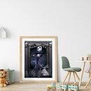 5D DIY Diamond Painting Skeleton Kit Full Drill Rhinestone Mosaic Art Picture