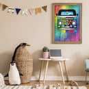 5D Diamond Painting Color Car Myth Full Round Drill Rhinestone Kit